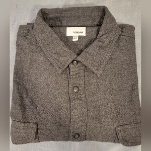 Sonoma Charcoal Button-Up Shirt